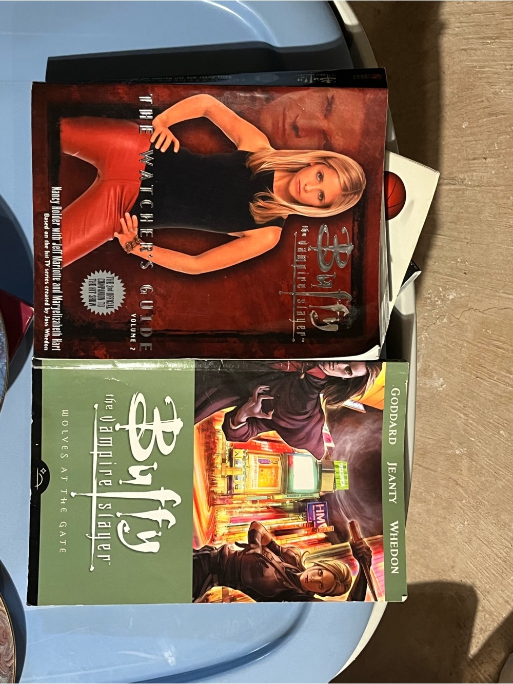Buffy the Vampire Slayer Graphic Novel and the watchers guide